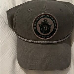 Smokey Bear Patch Corduroy Rope Hat